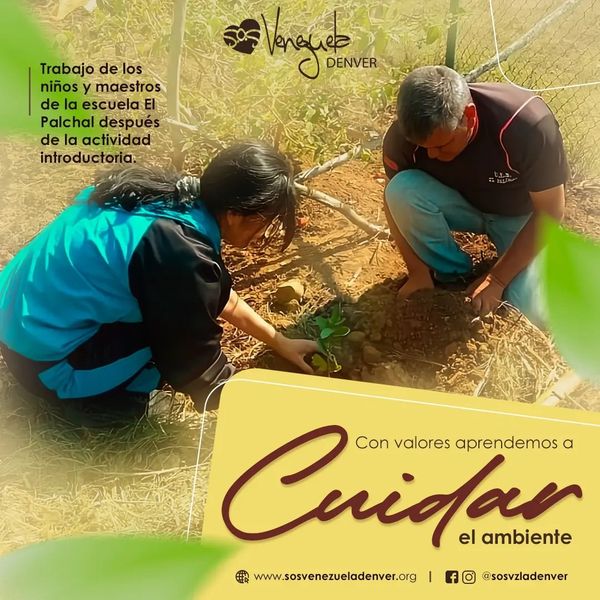 Enseñanza a plantar y huerto en Trujillo - Teaching how to plant and garden in Trujillo