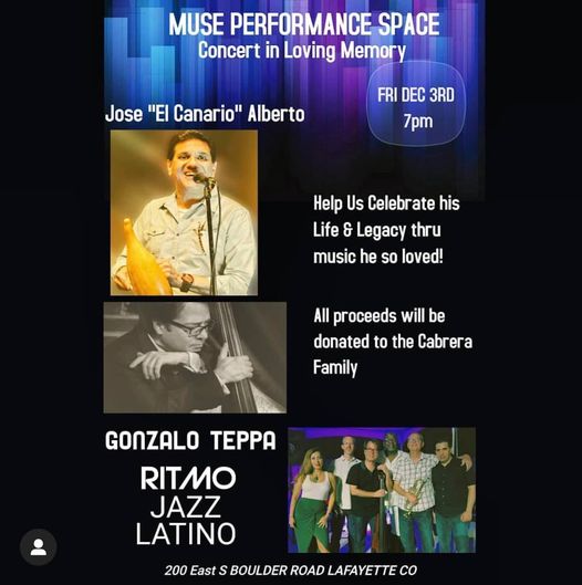 Benefit Concert - Celebrando la Vida y Legado  de Jose Alberto -Apoyemos !