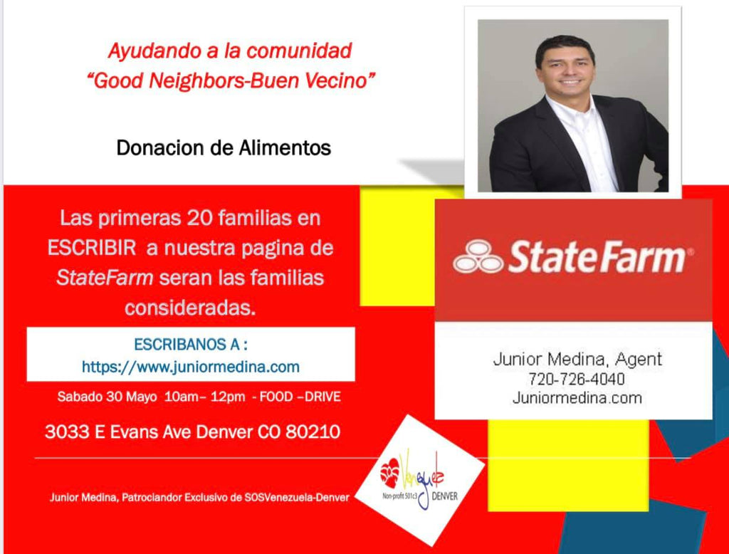 Ayudando a la Comunidad de Denver  : Junior Medina & State Farm