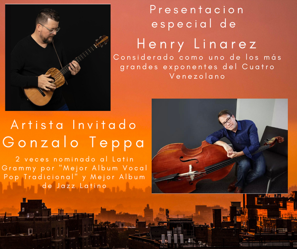 Concierto Privado - Henry Linarez y Gonzalo Teppa - Junio 10 - 6:00pm