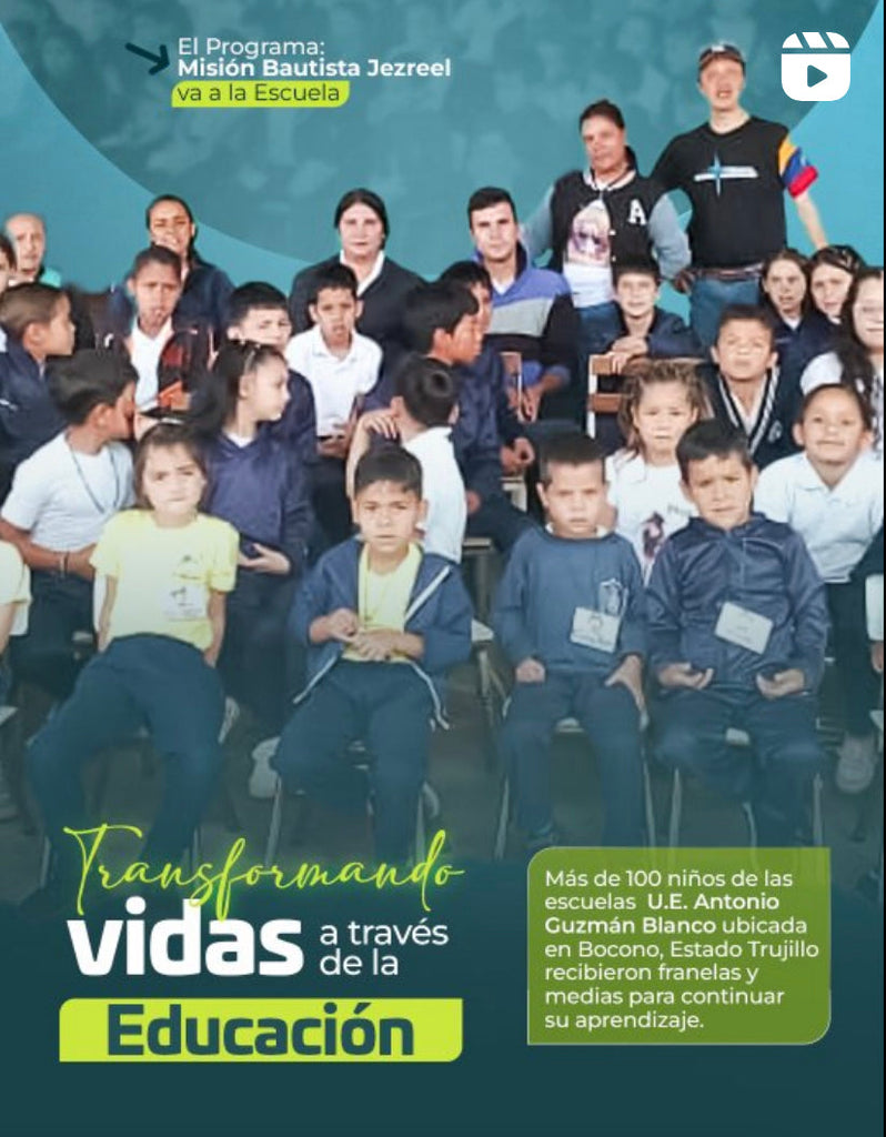 Misión Bautista Jezreel va a la escuela