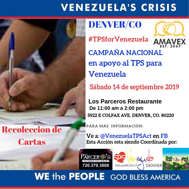 Brinda tu apoyo al TPS para venezolanos